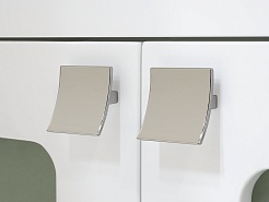 Misty Тумба с раковиной Урал 60 белая – фотография-3